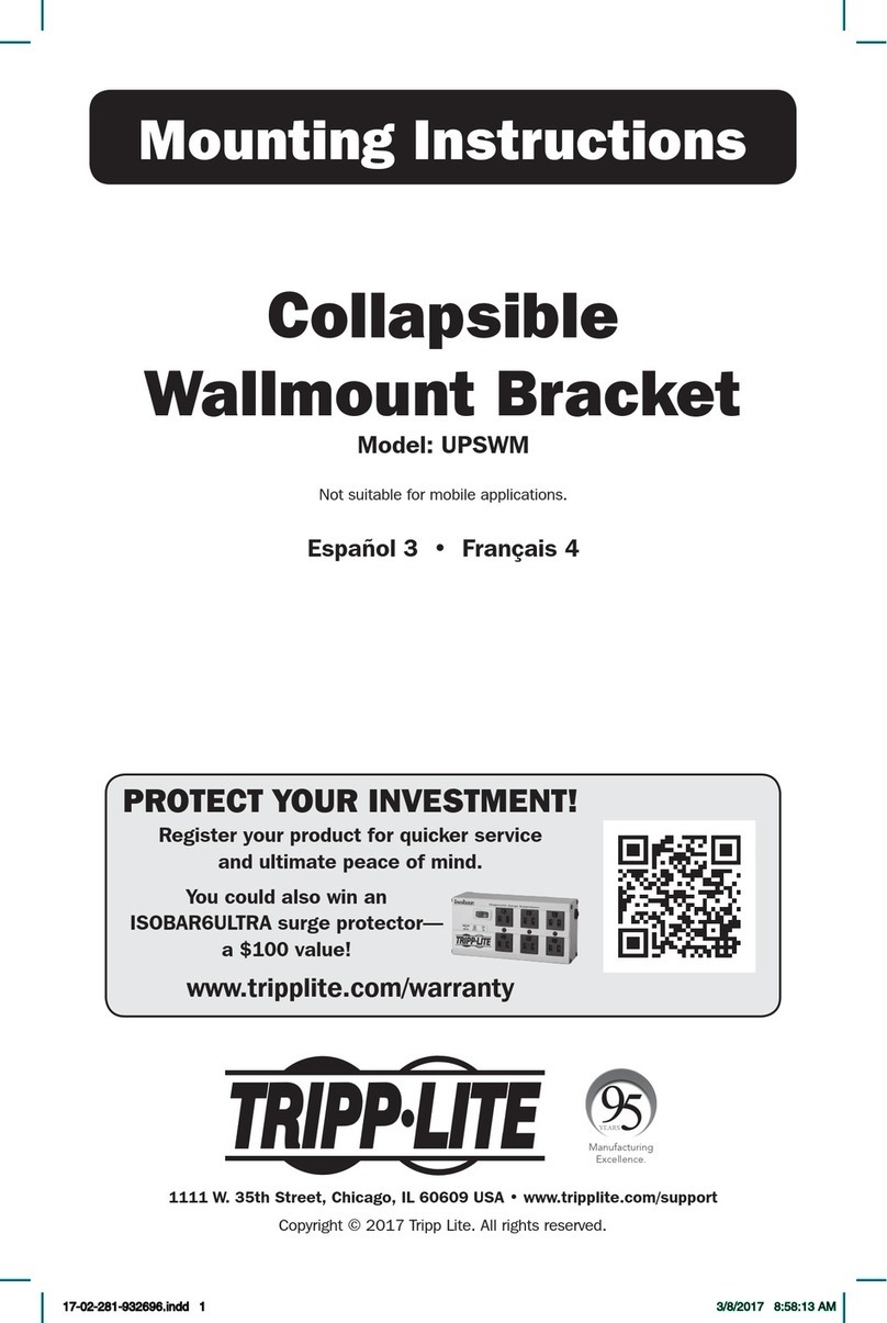 Tripp Lite UPSWM User manual Tripp Lite UPSWM User manual