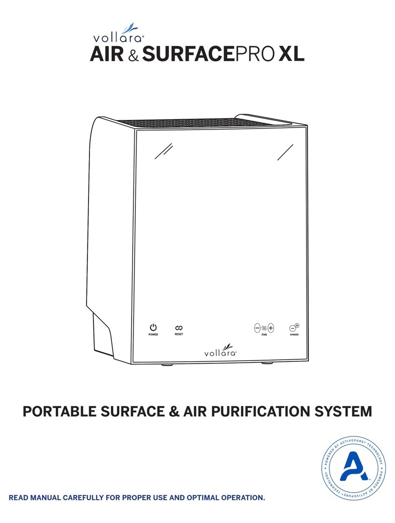 vollara AIR & SURFACE PRO XL manual