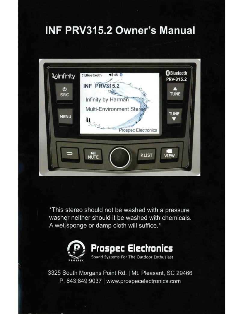 Prospec Electronics INF PRV315.2 owner's manual