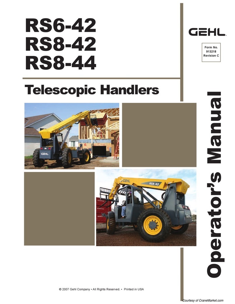 Gehl RS6-42 Operator's manual Gehl RS6-42 Operator's manual