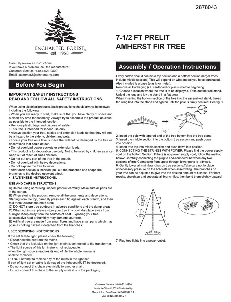 ENCHANTED FOREST 2878043 User manual