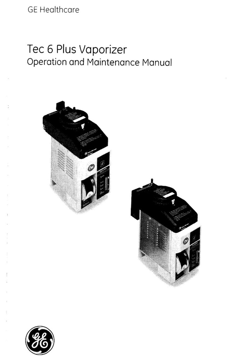 GE Tec 6 Plus Operation and maintenance manual