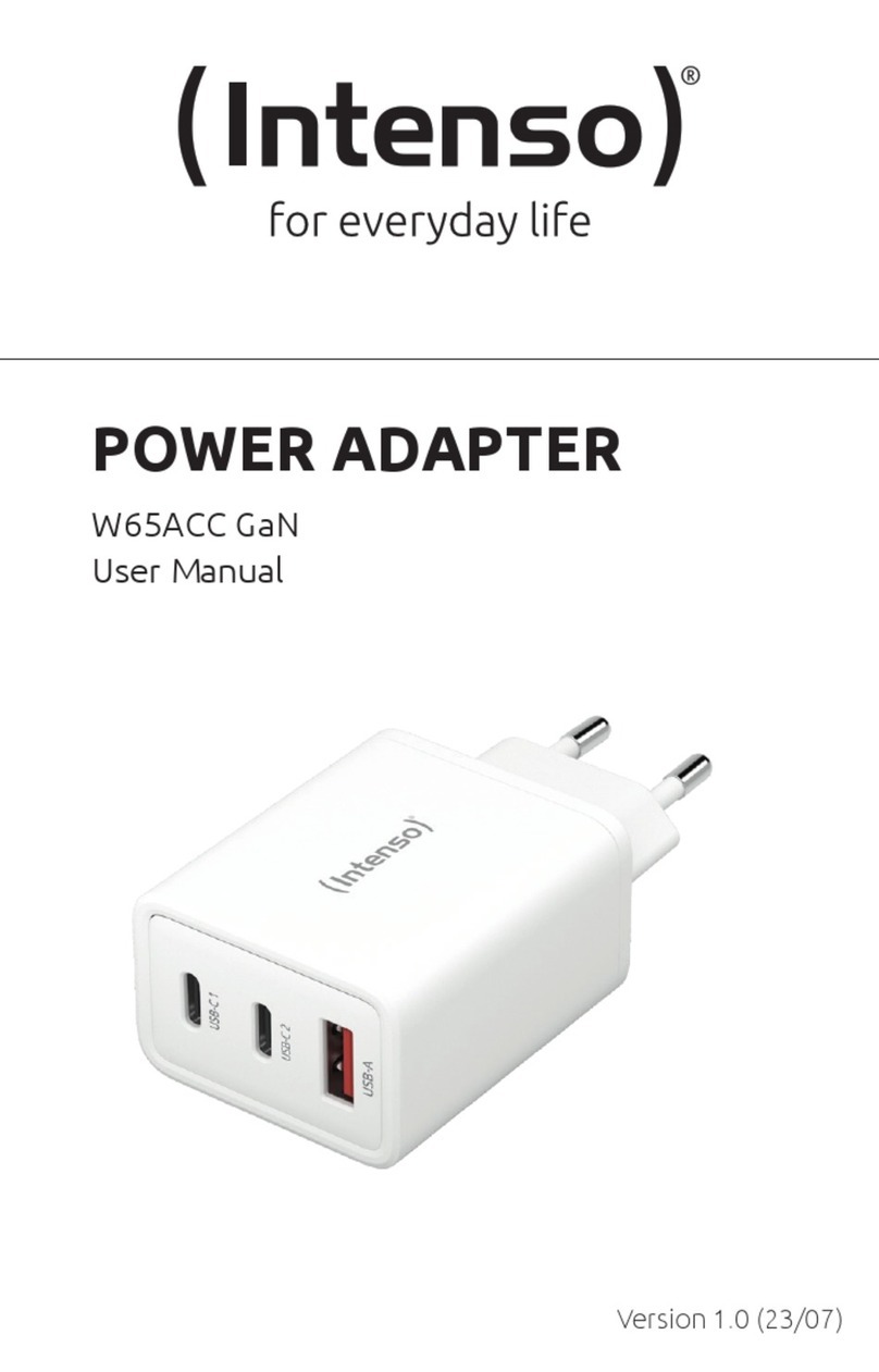 Intenso W65ACC GaN User manual
