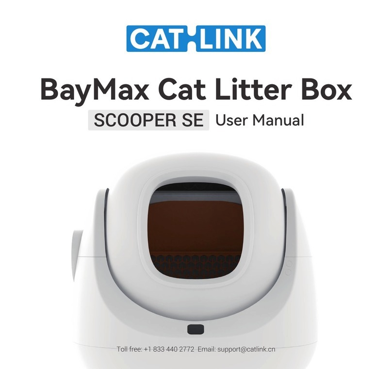 CatLink BayMax Cat Litter Box user manual
