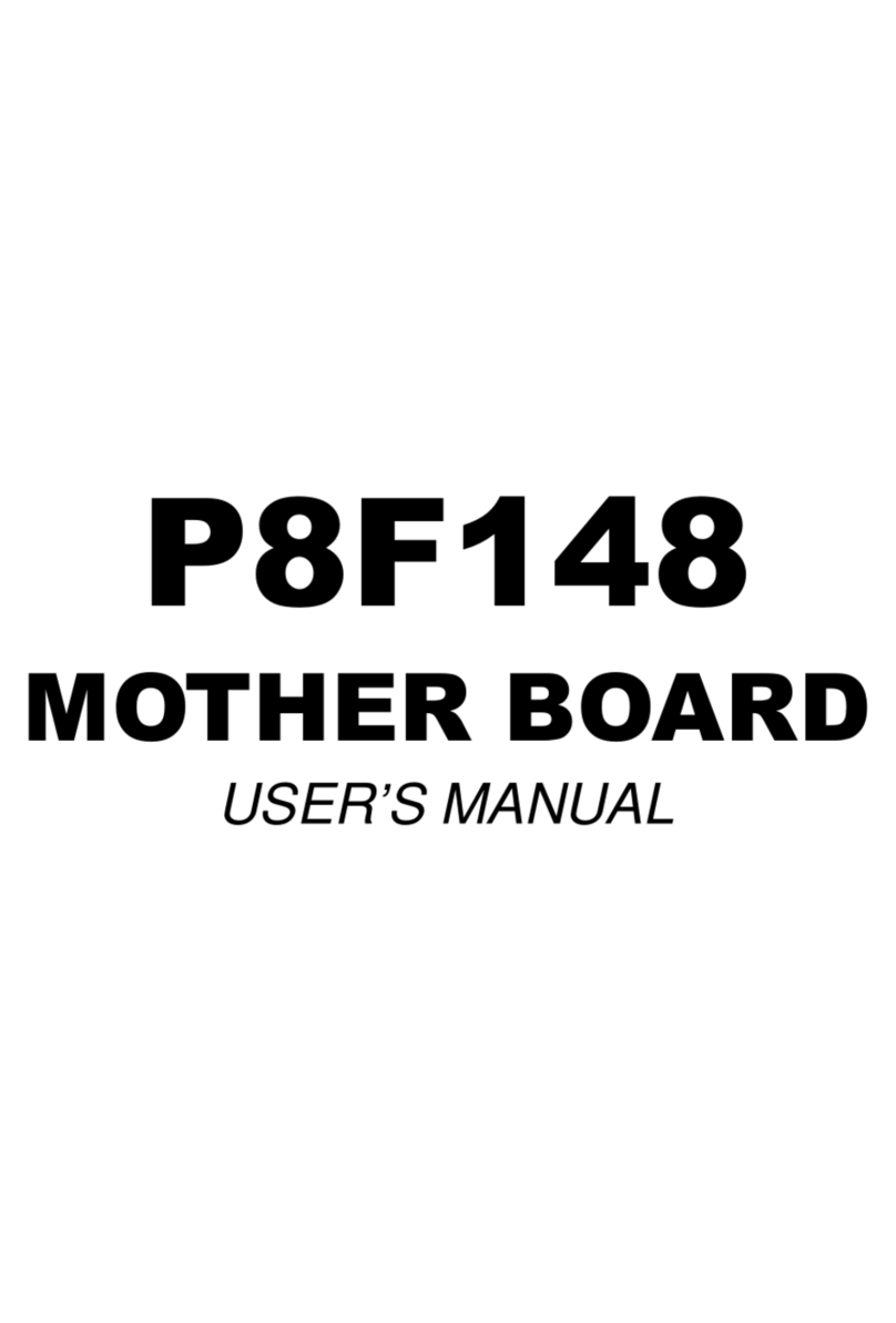 Freetech P8F148 User manual Freetech P8F148 User manual
