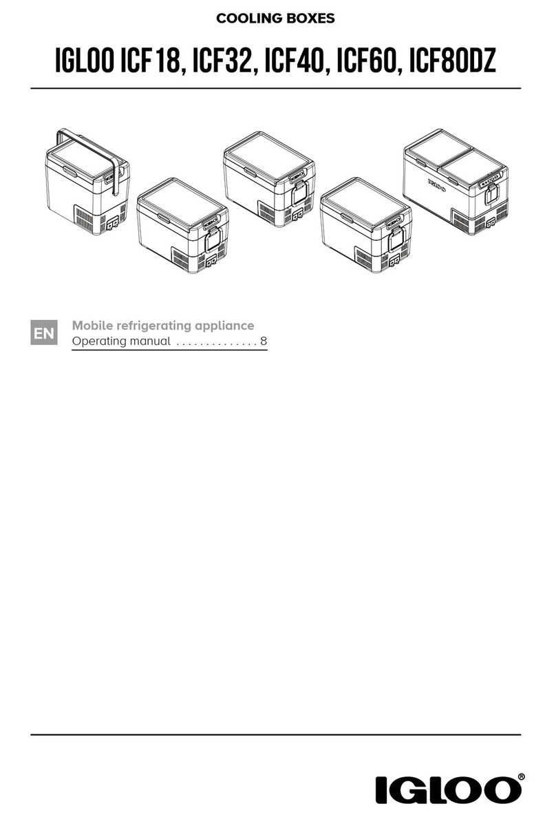Igloo ICF18 operating manual