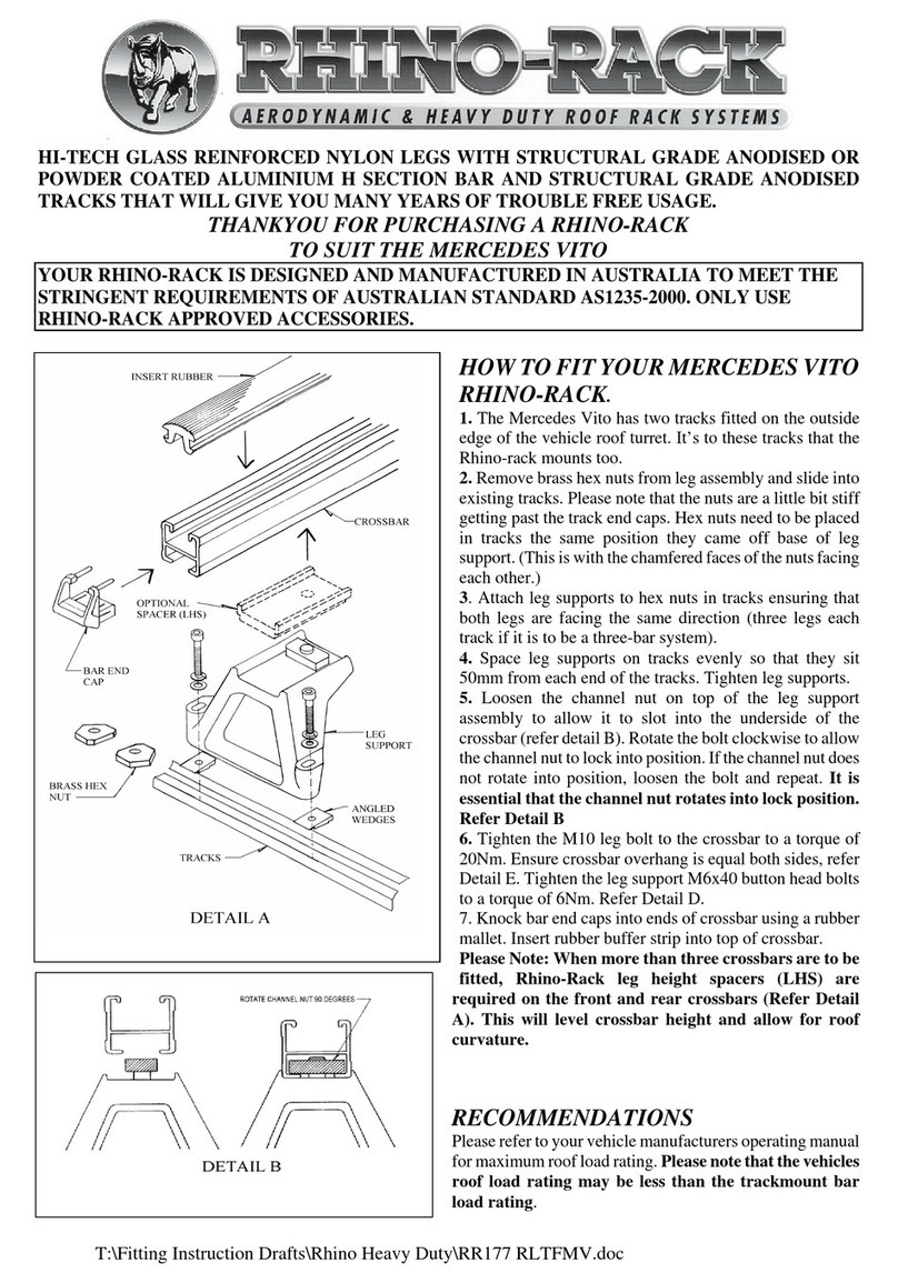 Rhino-Rack RLTFMV manual