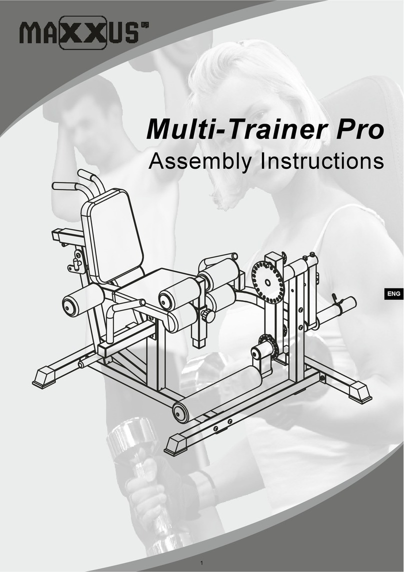 Maxxus Multi-Trainer Pro User manual