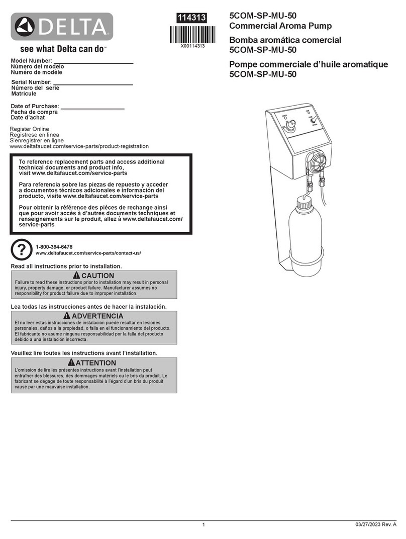 Delta 5COM-SP-MU-50 manual