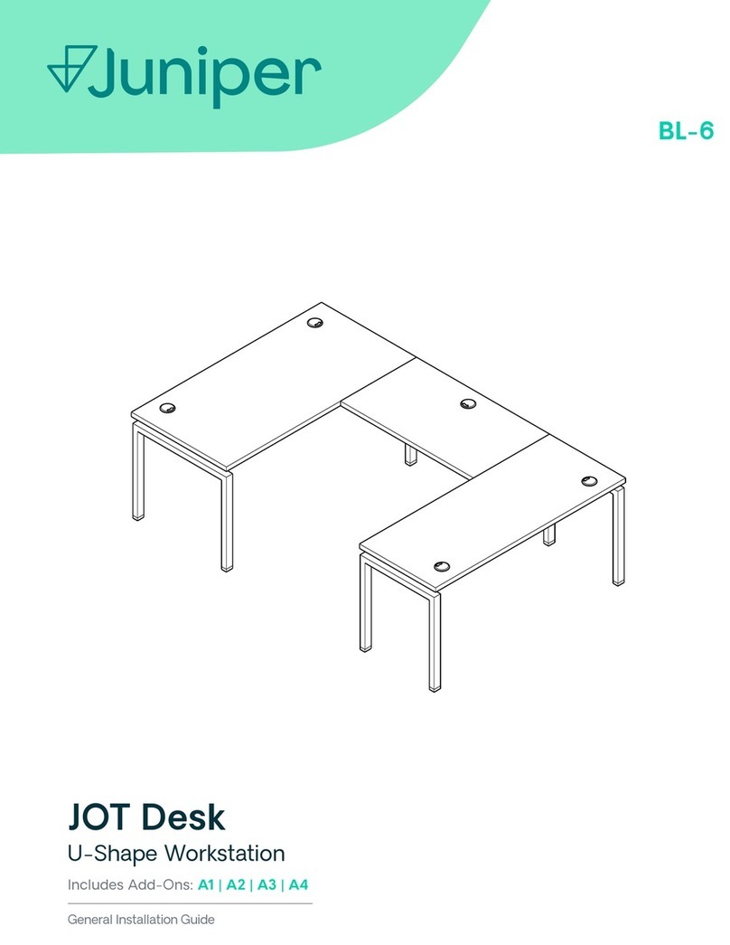 Juniper JOT Desk BL-6 User manual Juniper JOT Desk BL-6 User manual