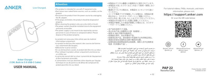 Anker A2059 User manual