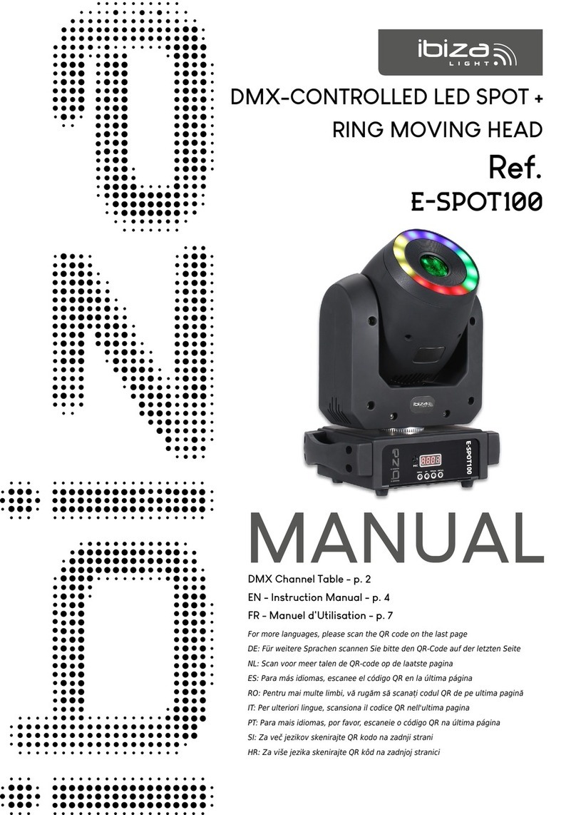 Ibiza E-SPOT100 manual