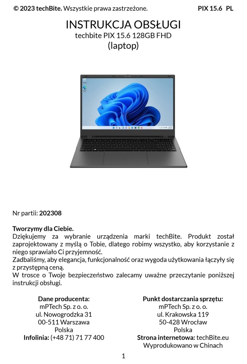 techBite PIX 15.6 128GB FHD user manual