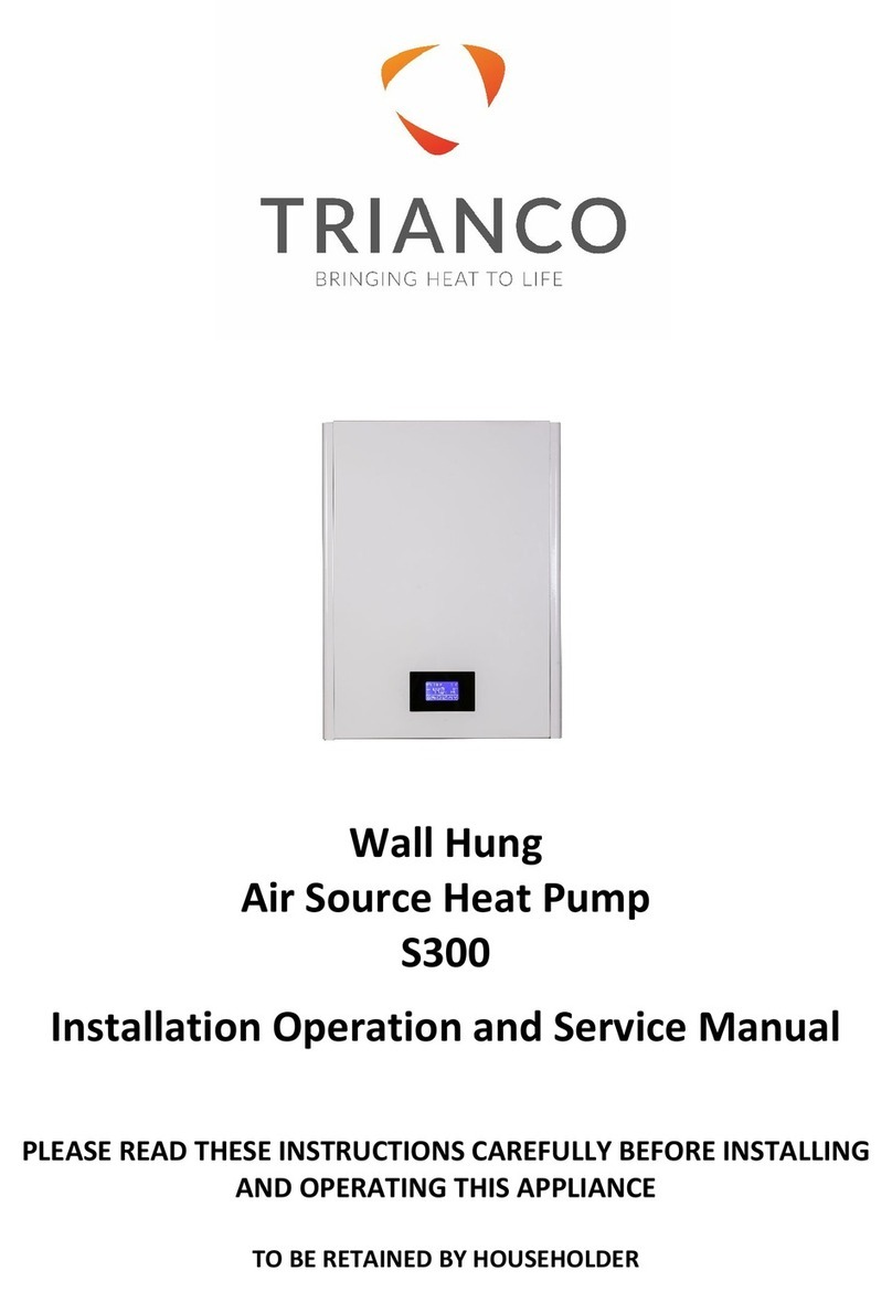 Trianco S300 Installation, operation and service manual