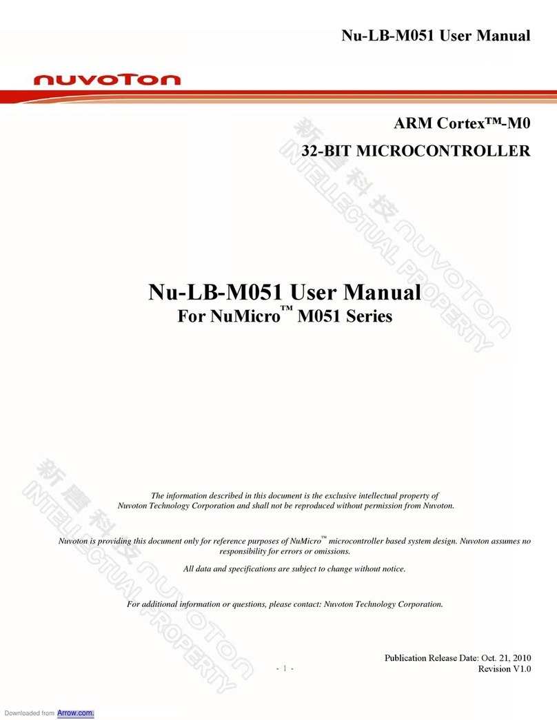 Nuvoton Nu-LB-M051 user manual