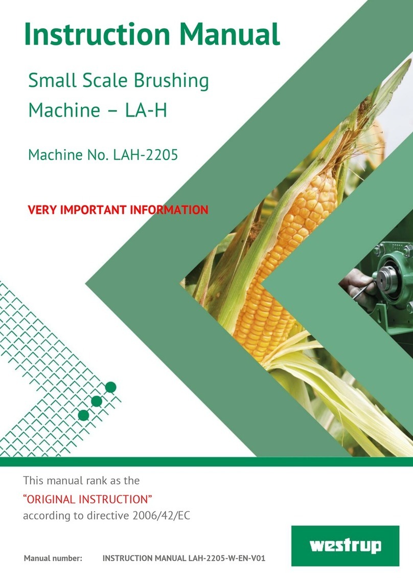 westrup LA-H instruction manual