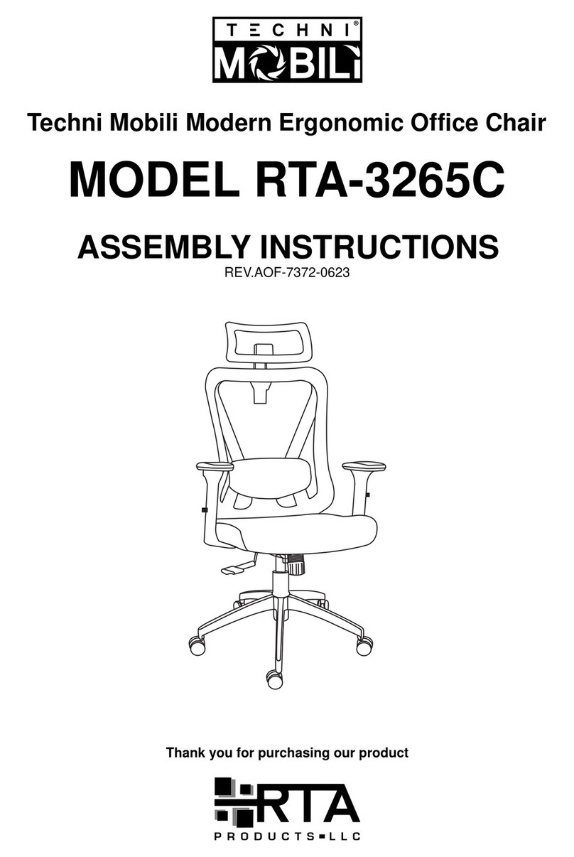 Techni Mobili RTA-3265C Assembly instructions