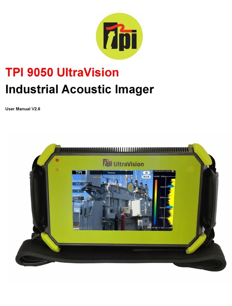 TPI UltraVision 9050 user manual TPI UltraVision 9050 user manual