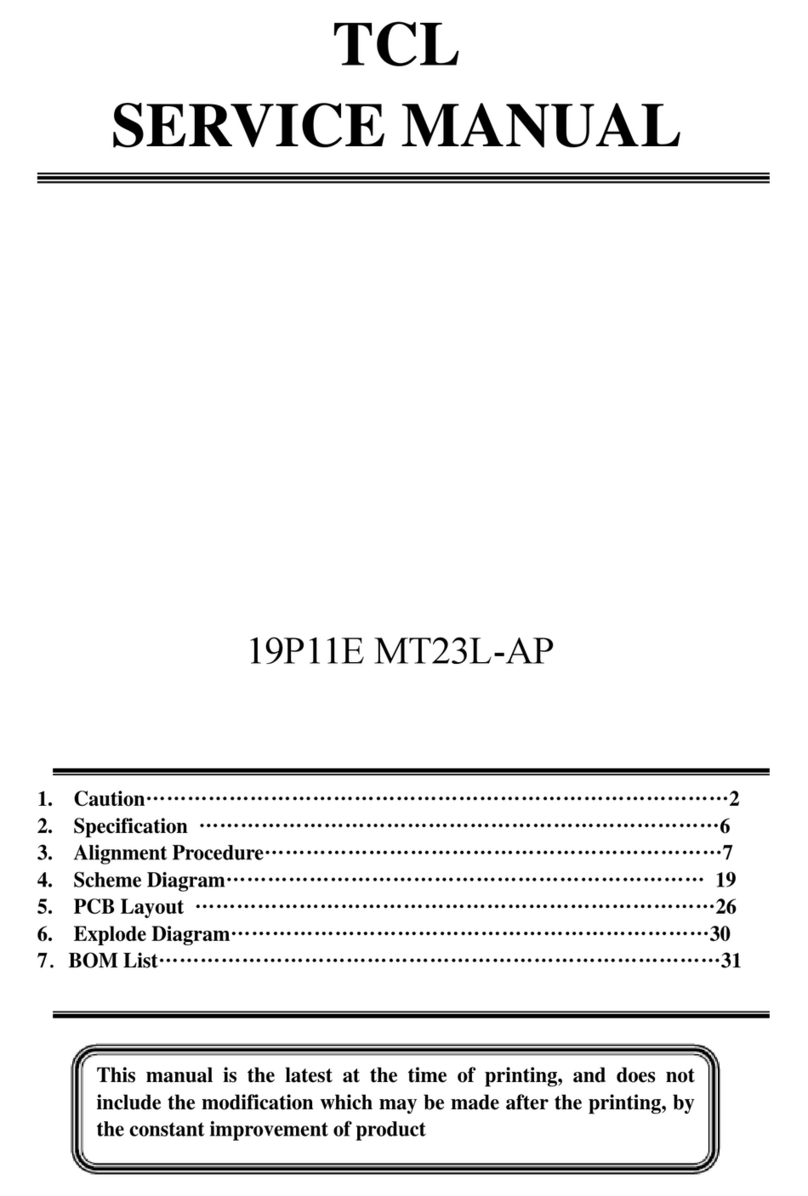 TCL 19P11E MT23L-AP User manual