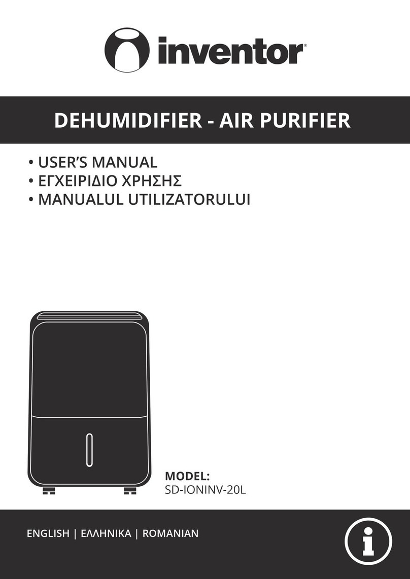 INVENTOR SD-IONINV-20L User manual
