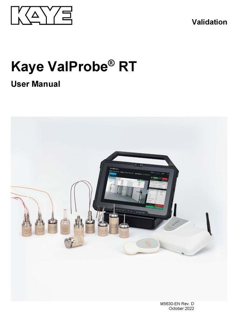 Kaye ValProbe RT user manual