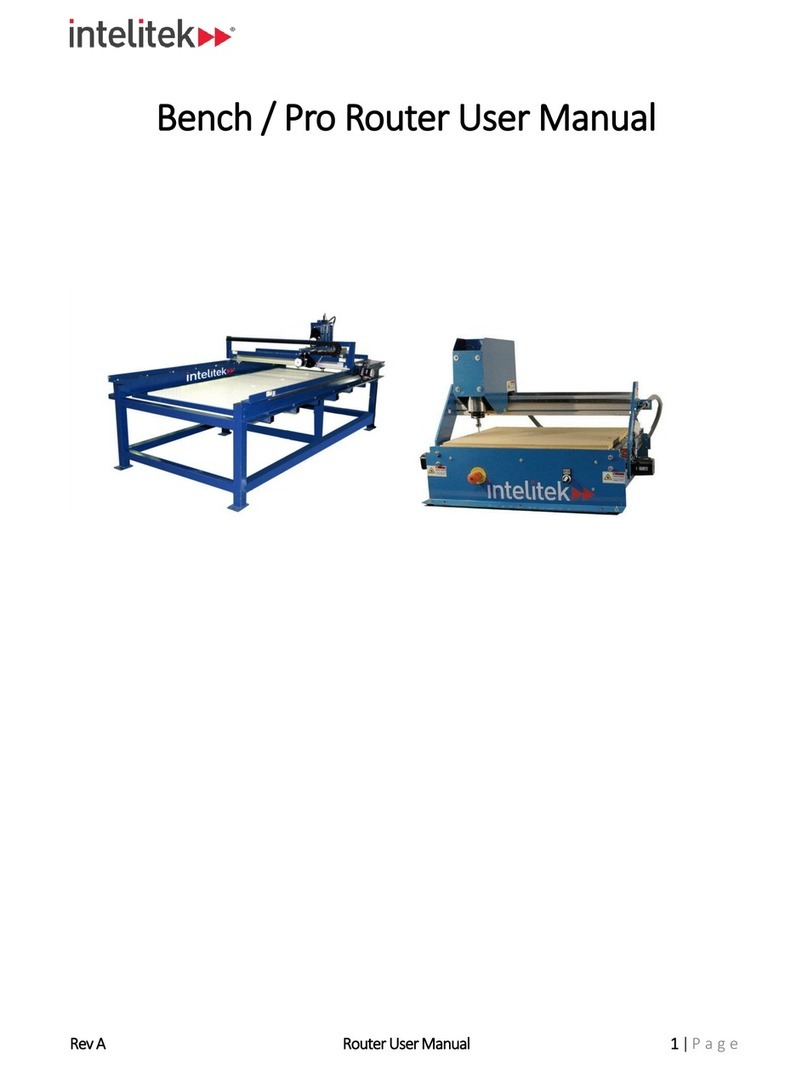 Intelitek Bench Router user manual