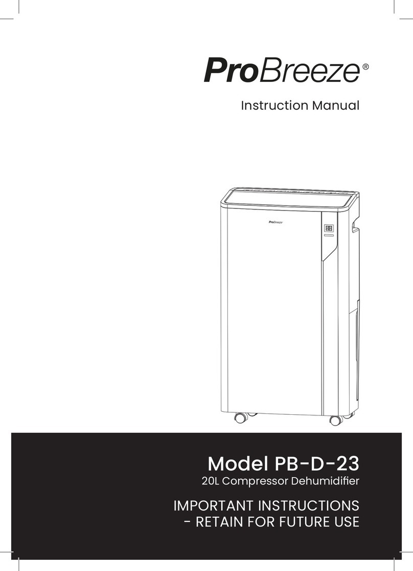 Pro Breeze PB-D-23 instruction manual Pro Breeze PB-D-23 instruction manual