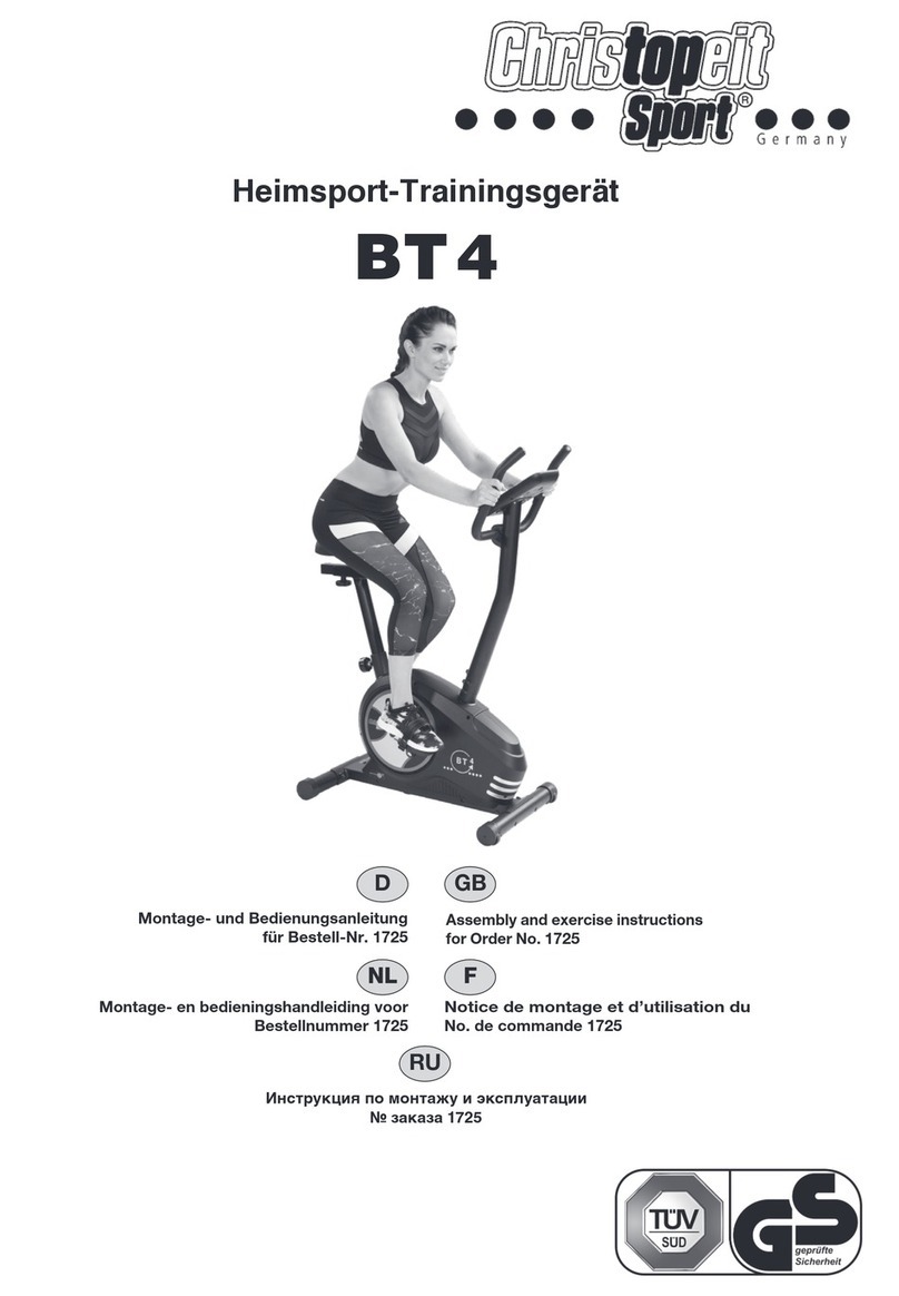 Christopeit Sport BT 4 Release note