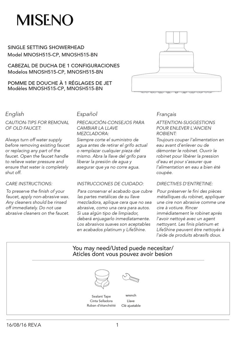miseno MNOSH515-CP quick start guide