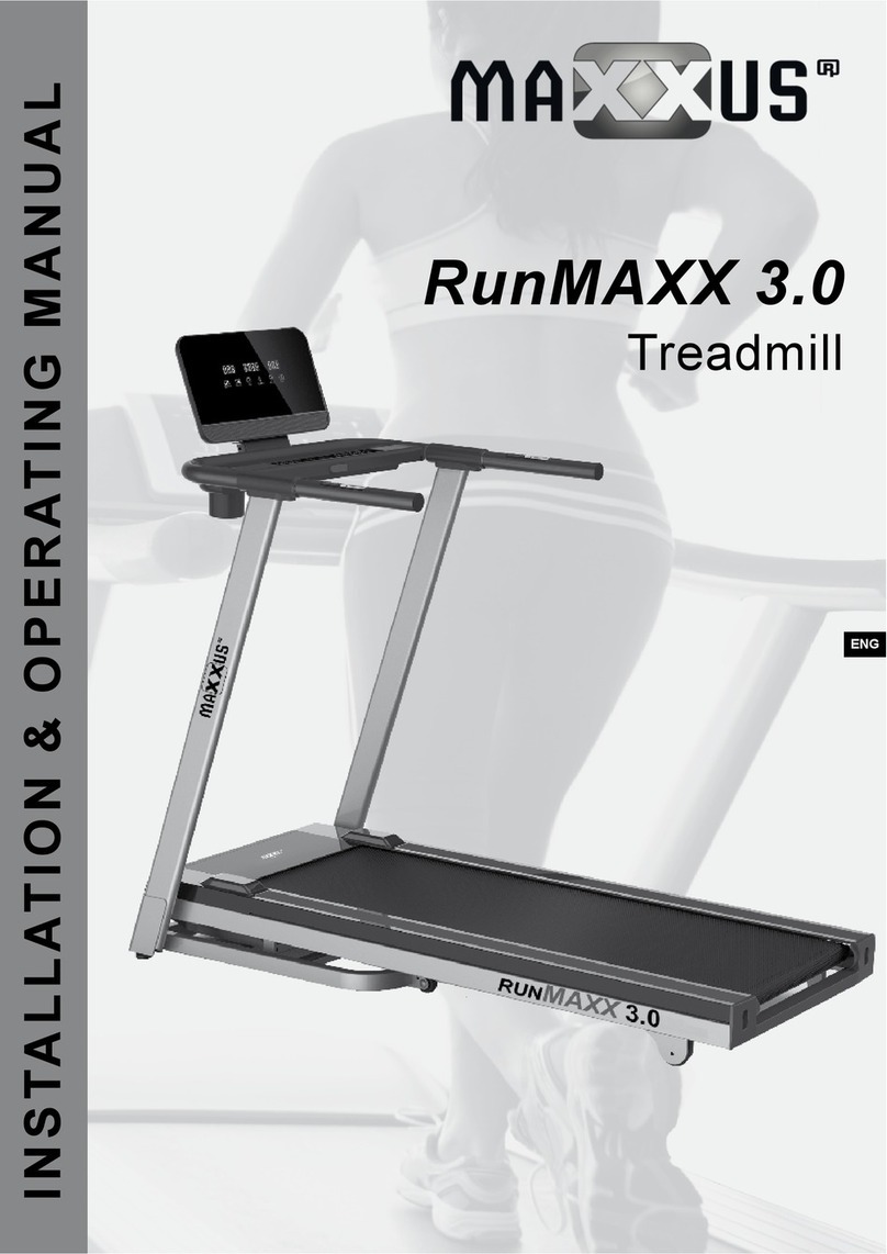 Maxxus RunMAXX 3.0 Installation instructions