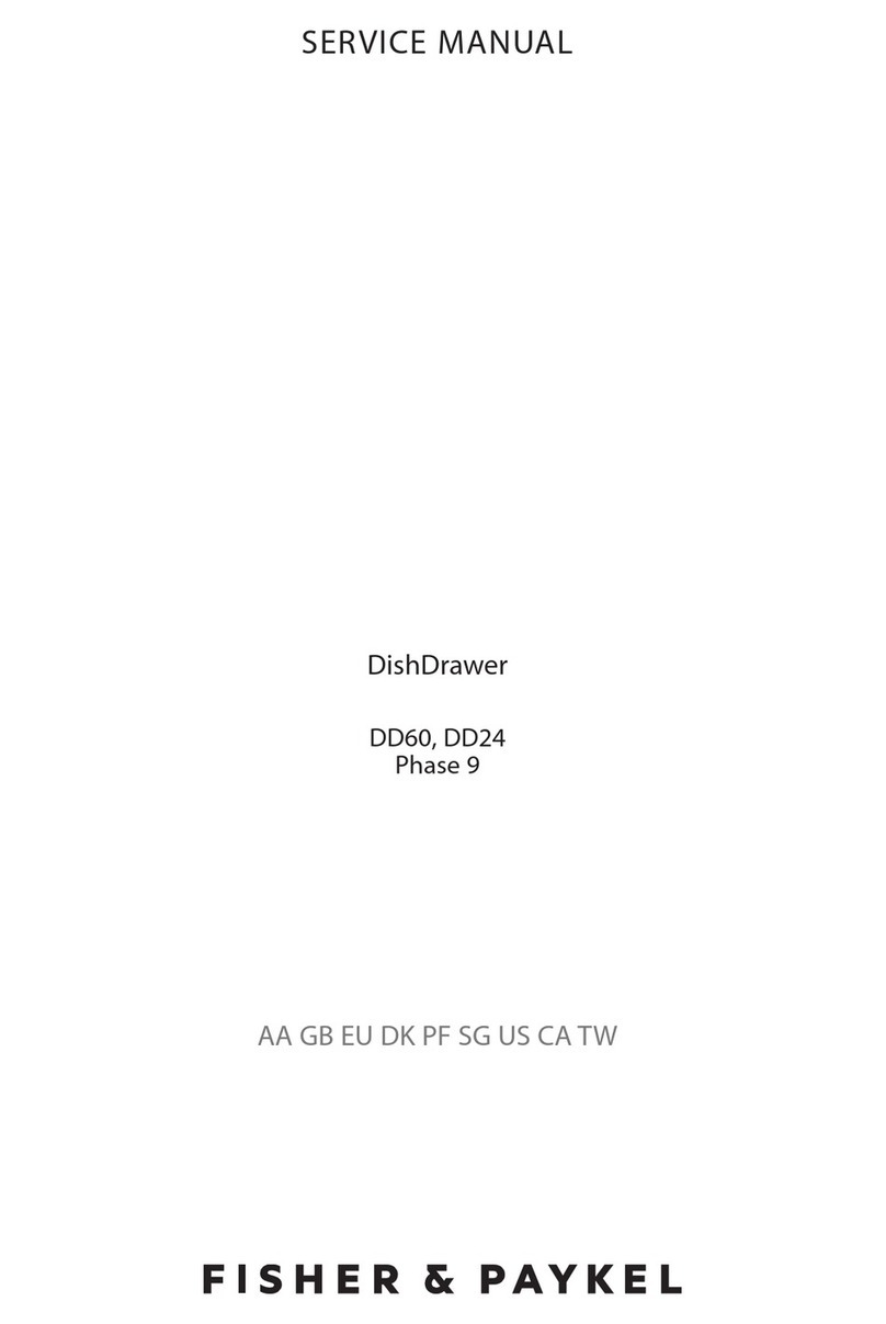 Fisher & Paykel DishDrawer DD60 Series User manual