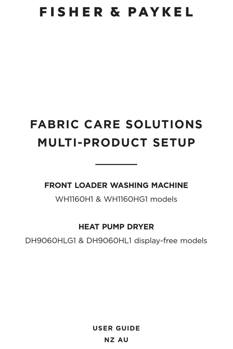 Fisher & Paykel 11 Series User manual