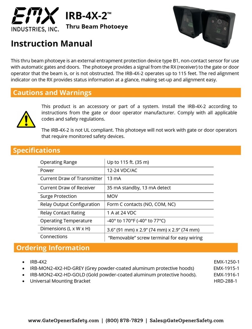 EMX IRB-4X-2 instruction manual