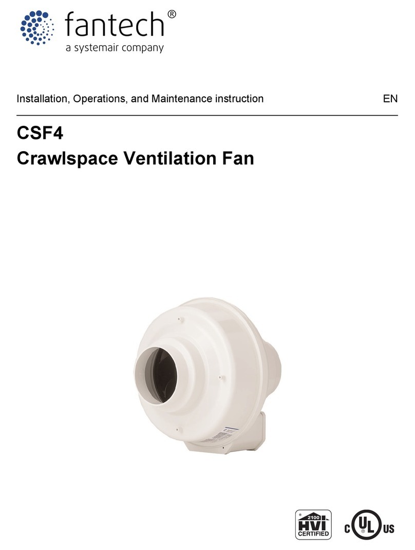 System air fantech CSF4 Manual