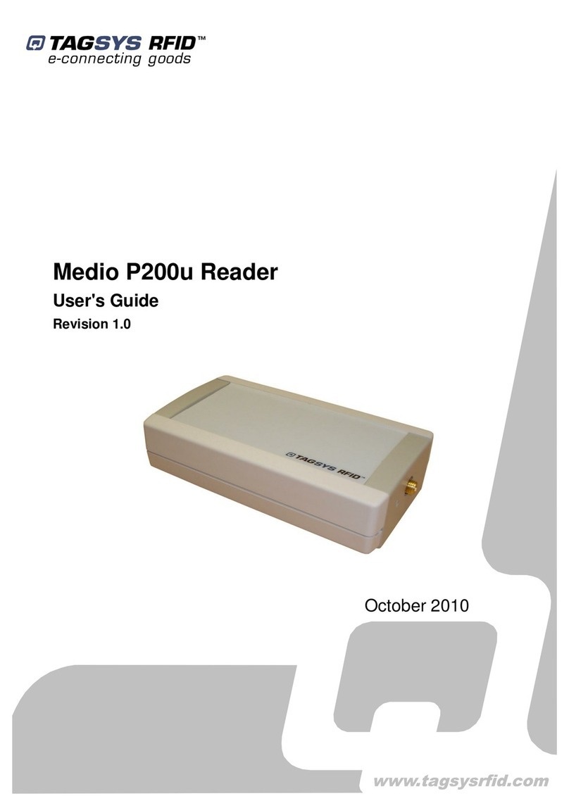 TAGSYS RFID Medio P200u user guide