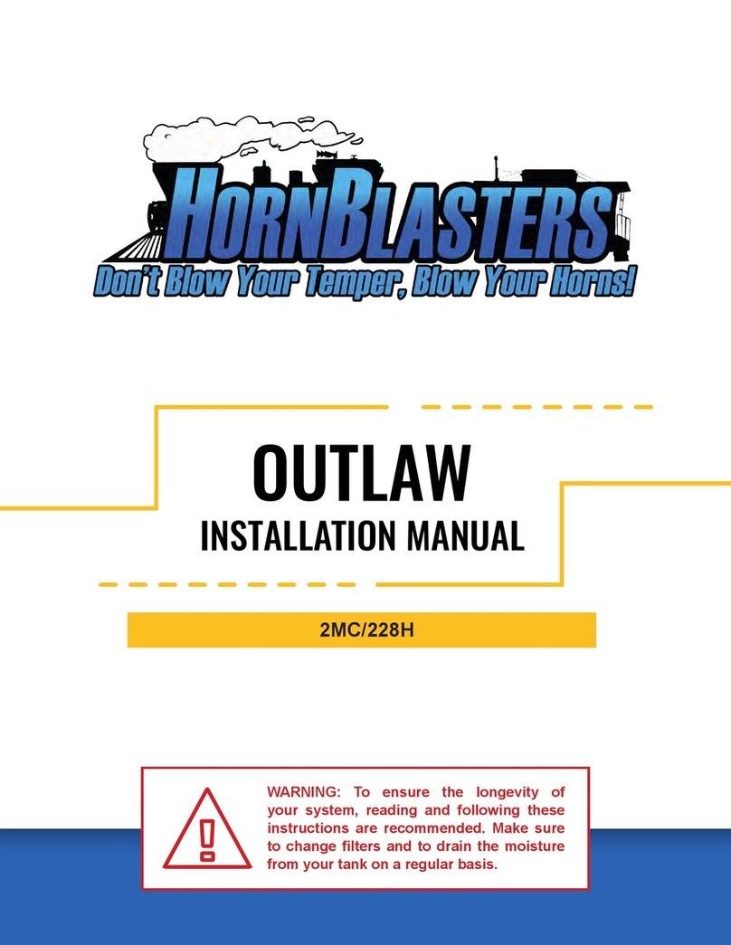 HornBlasters 228H User manual