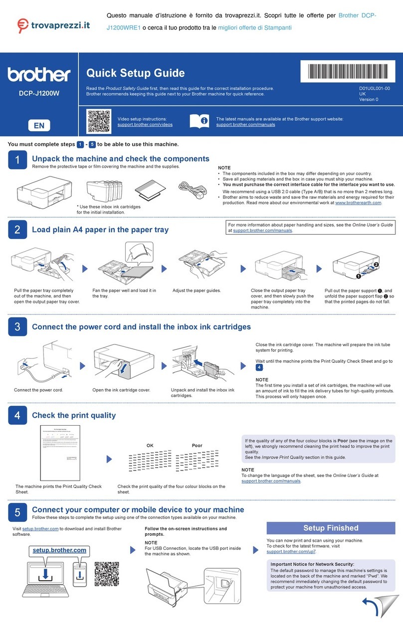 Brother DCP-J1200W User manual