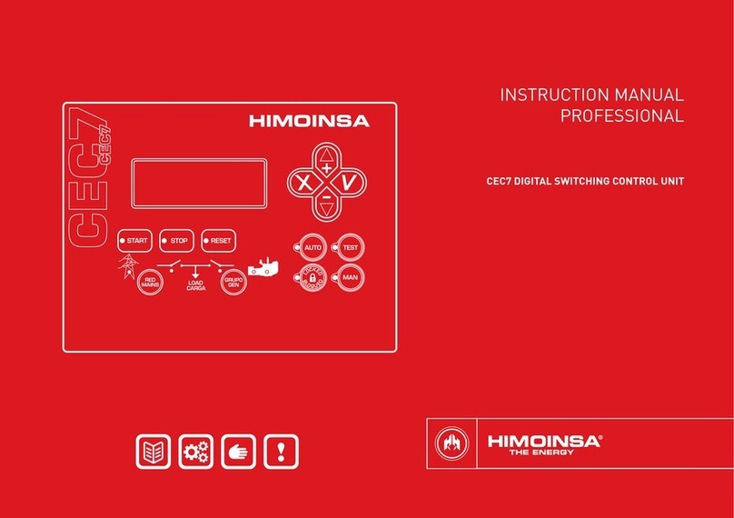 Himoinsa CEC7 instruction manual