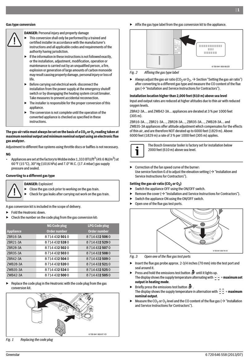Bosch ZBR16-3A User manual