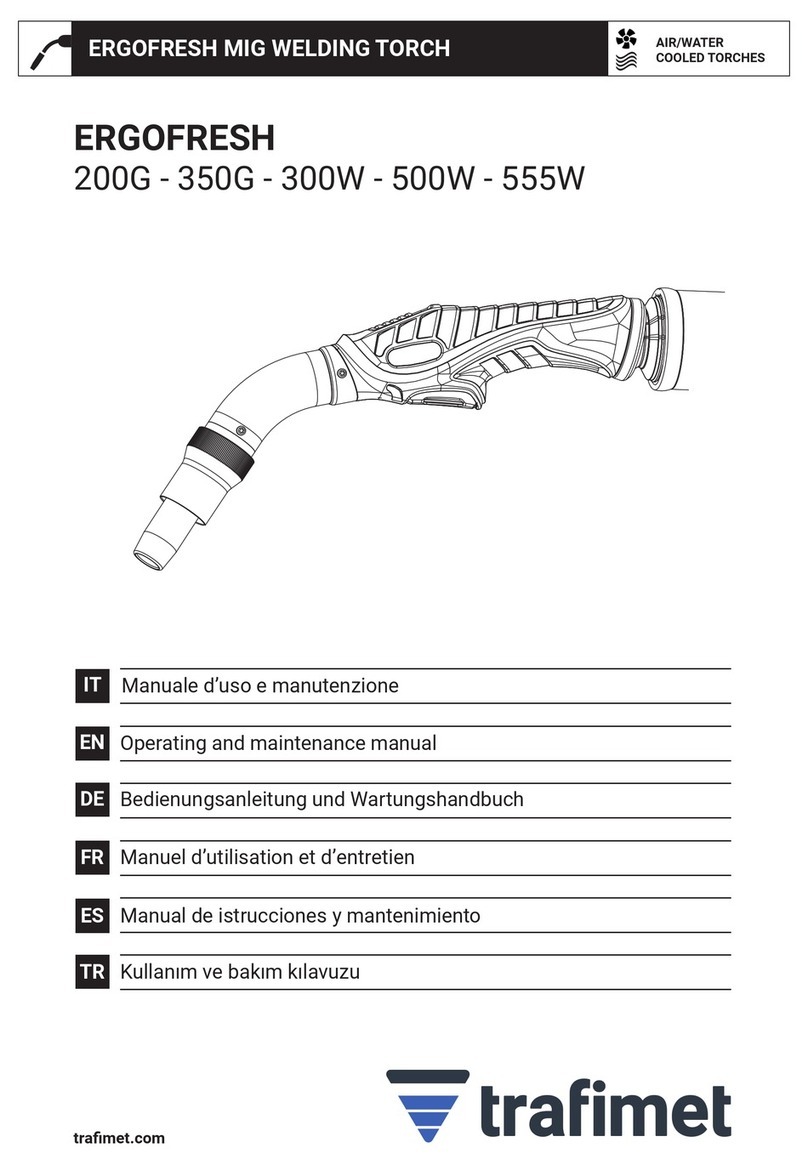 Trafimet ERGOFRESH 200G Operating instructions