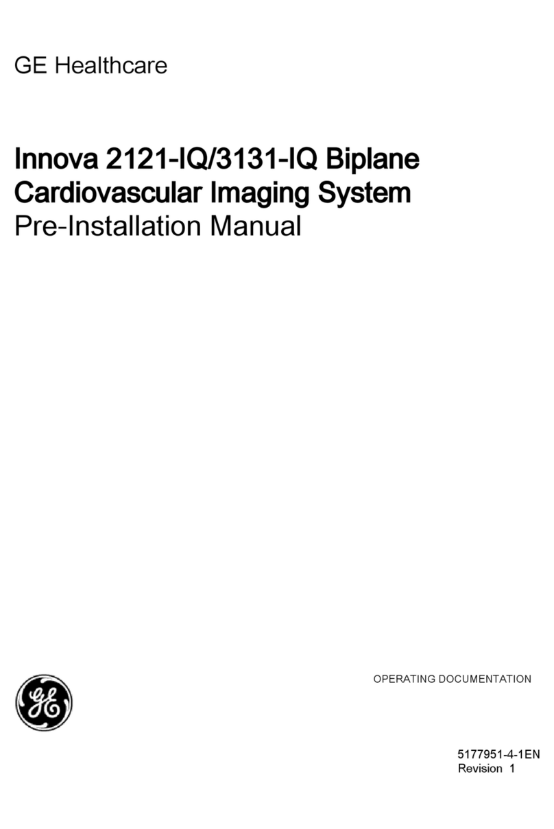GE Innova 2121-IQ Biplane User manual
