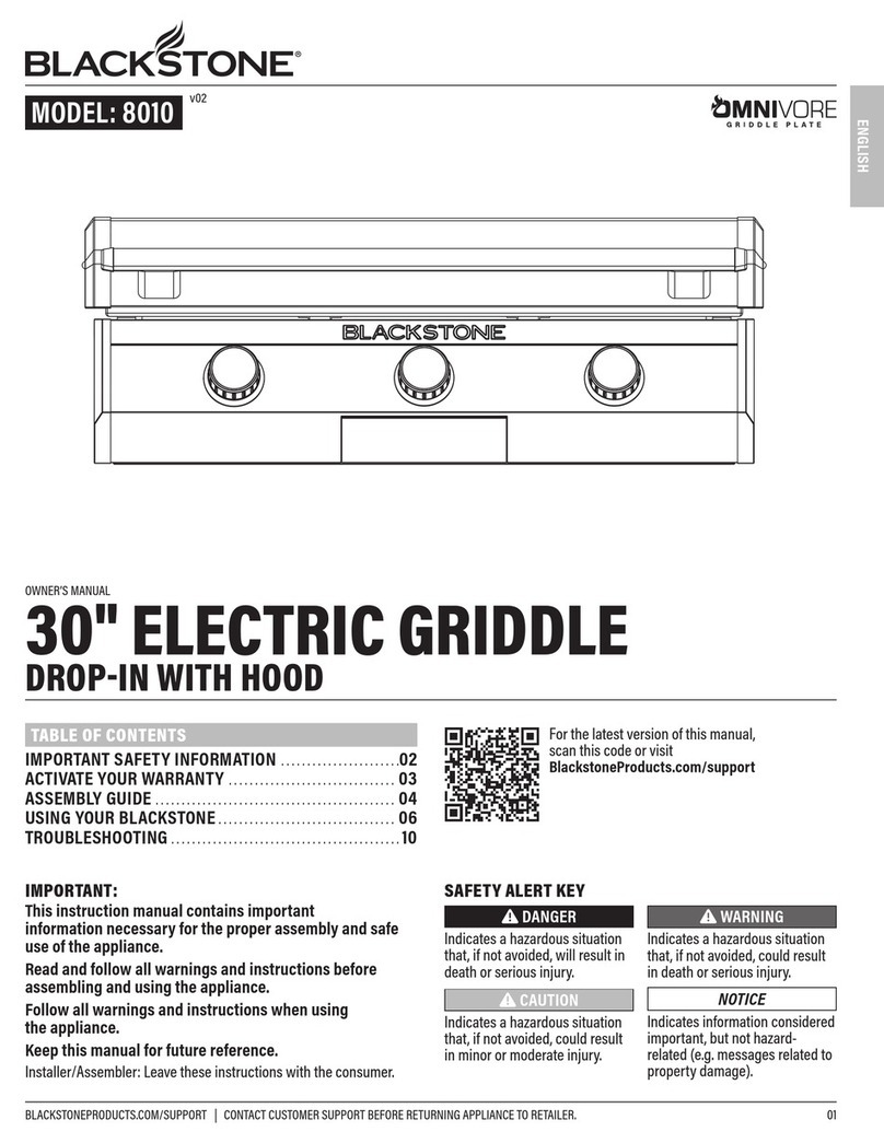 Black Stone OMNIVORE 8010 User manual
