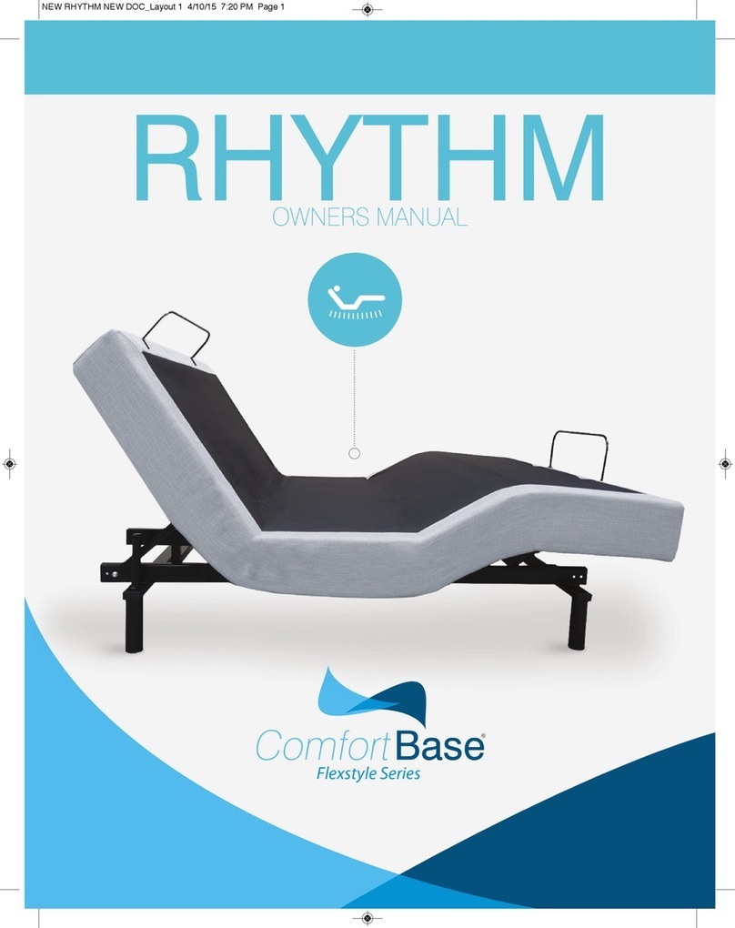 RHYTHM ComfortBase Flexstyle Series owner's manual