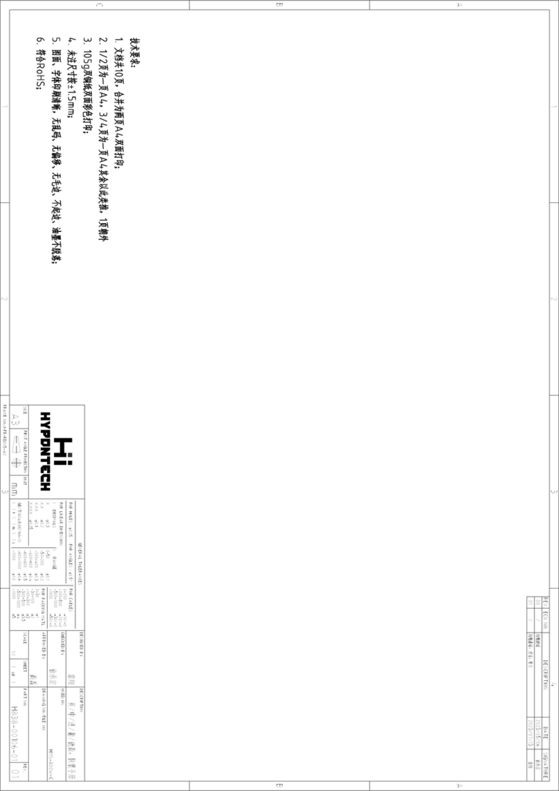 Hypontech HMS-600W-C Quick installation guide
