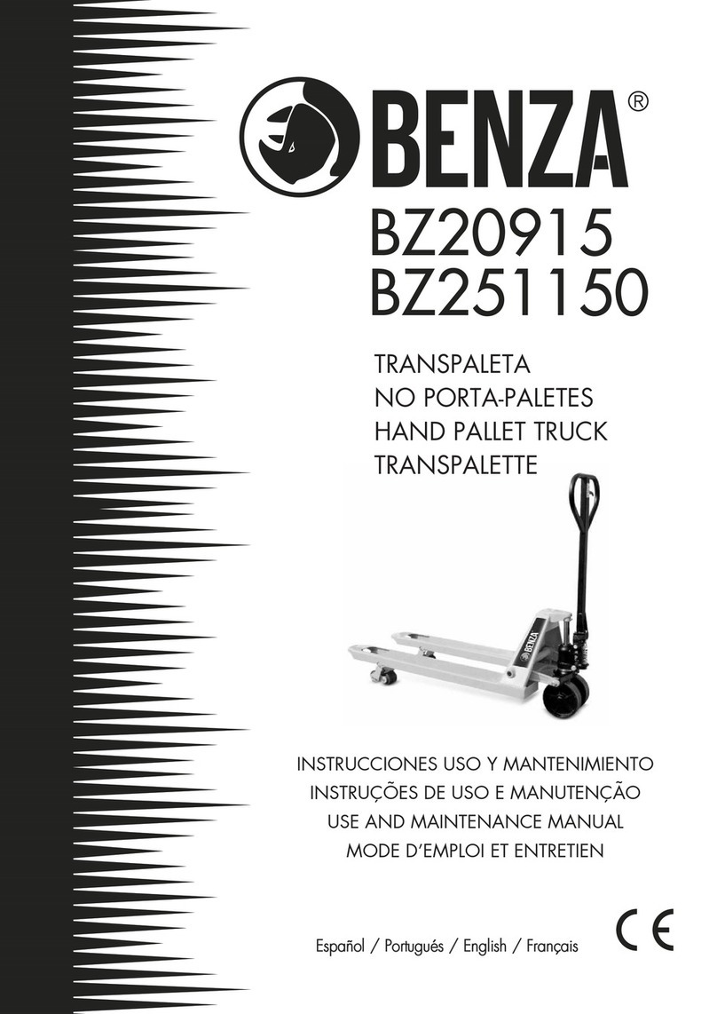 benza BZ20915 Use and maintenance manual