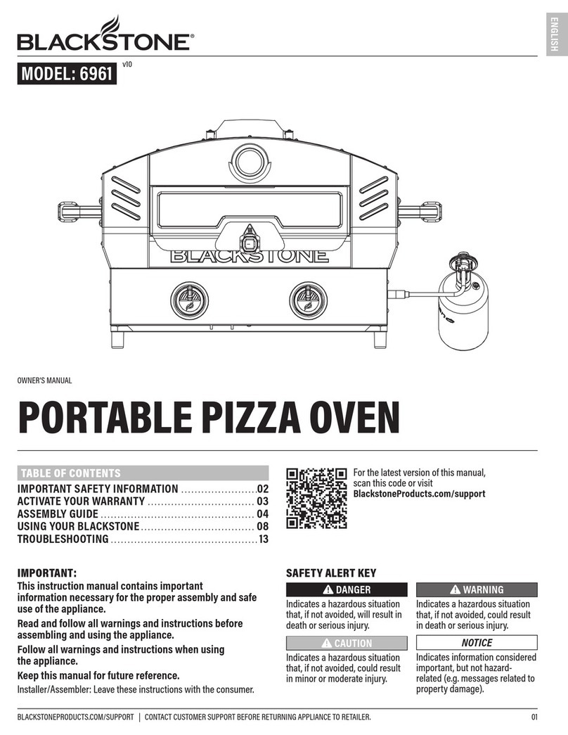 Black Stone 6961 owner's manual