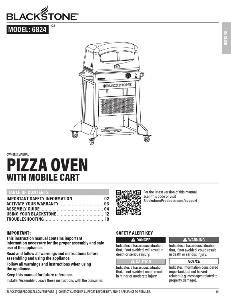 Black Stone 6824 owner's manual