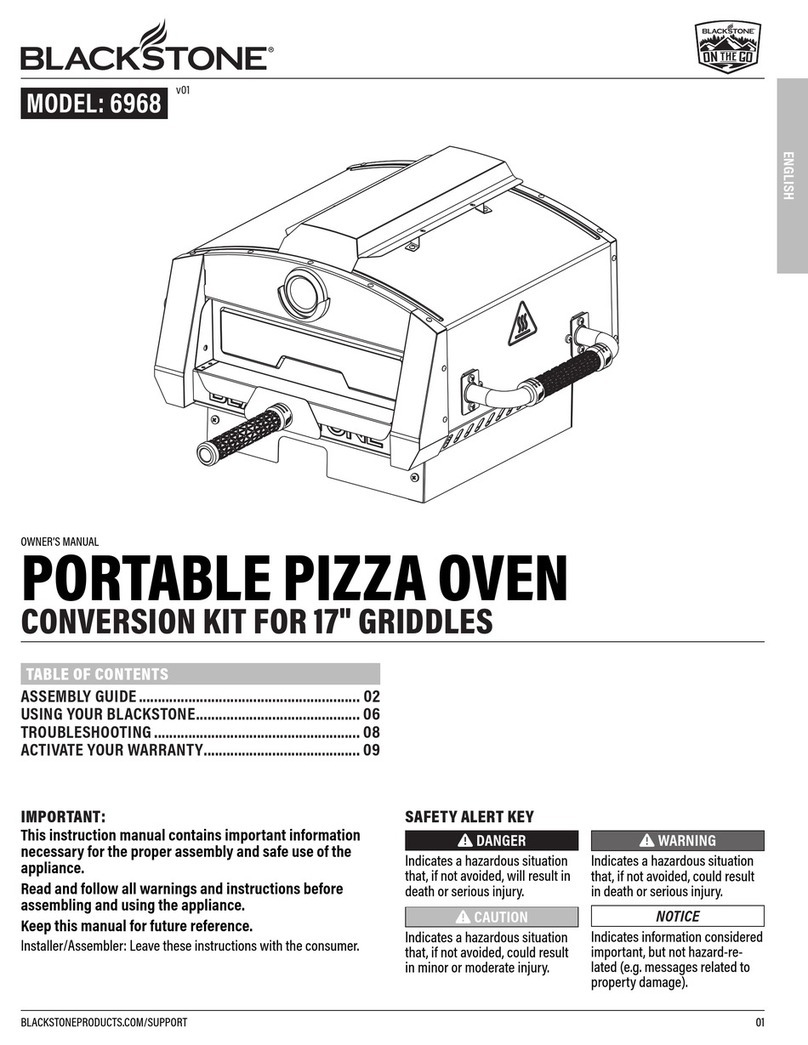 Black Stone ON THE GO 6968 owner's manual