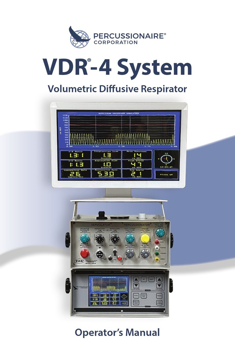 Percussionaire VDR-4 System Operator's manual Percussionaire VDR-4 System Operator's manual