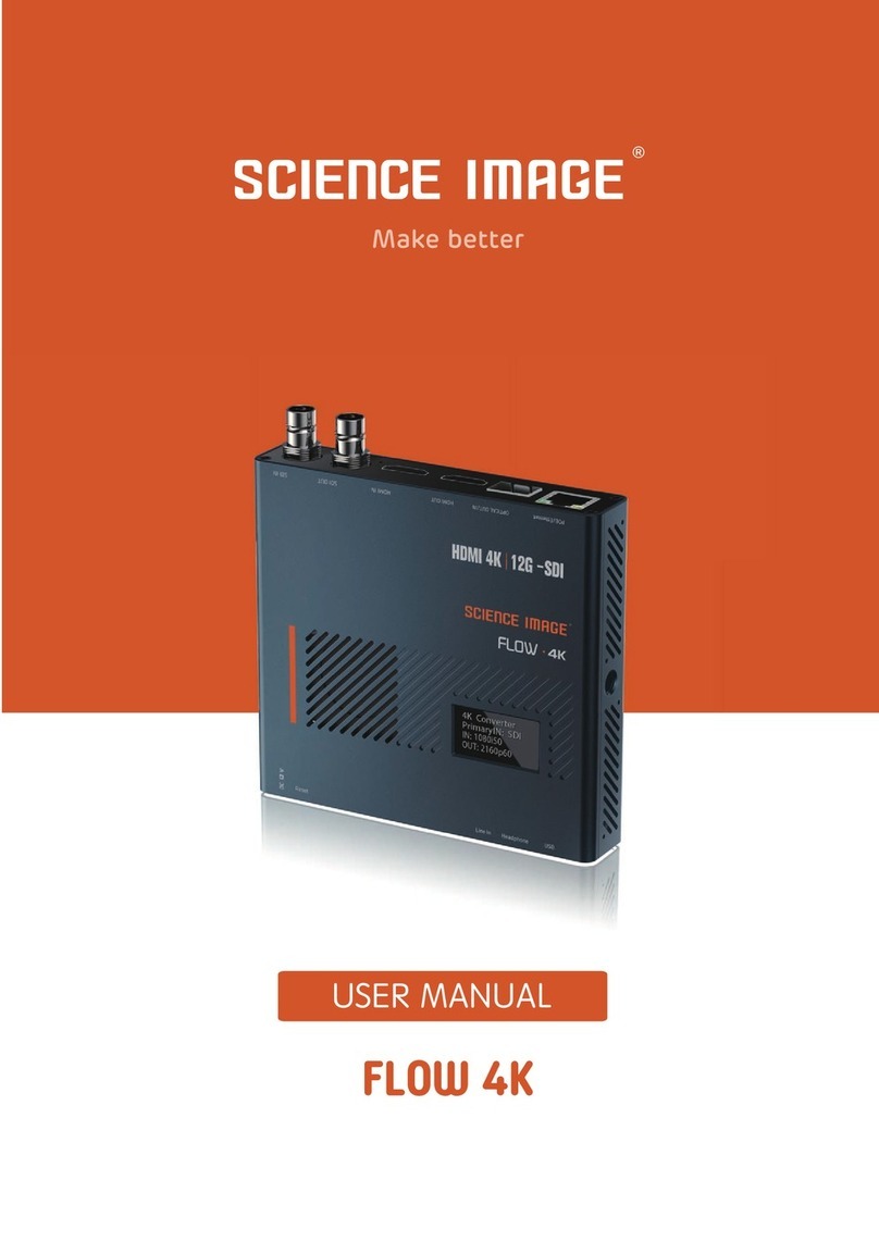 Science Image FLOW 4K user manual